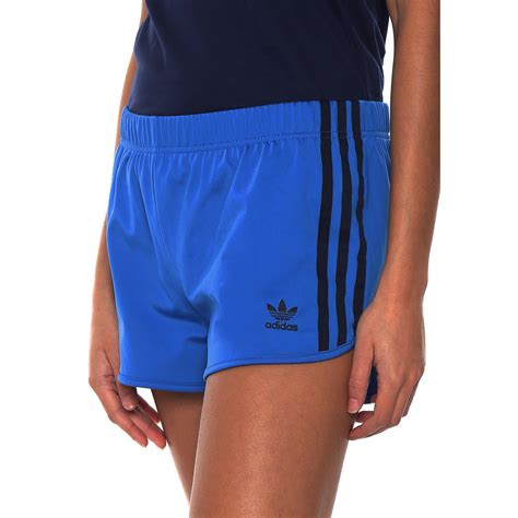 adidas kurze hose blau damen|Blau .